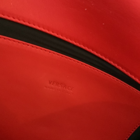 NWT Versace Borsa Vitello Clutch - Picture 3 of 14